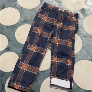 Baker plaid BF jeans🕶 bought on free people